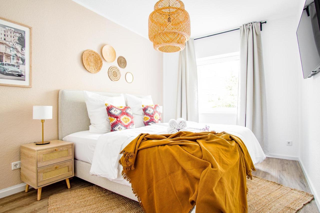 Homefy Come-Together Apartment - Balkon - Aufzug - Free Parking - Smart Tvs Essen Extérieur photo